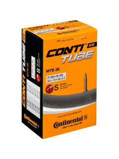 Камера велосипедная CONTINENTAL MTB 26x1,90-2,40, спорт. ниппель 42мм