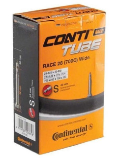 Камера велосипедная CONTINENTAL RACE WIDE 28/700x25-32C, спорт. ниппель 60мм