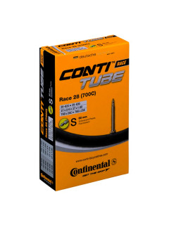 Камера велосипедная CONTINENTAL RACE 28/700x20-25C, спорт. ниппель 60мм