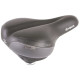 Седло велосипедное VELO TOUR AIR LASTOMER II комфортное, 275х212мм., эластомер/возд. амортиз.