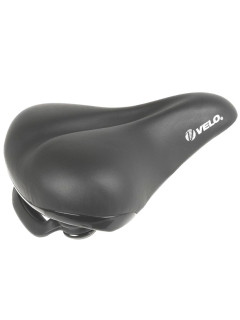 Седло велосипедное VELO ELASTO GRIP комфортное, 258х217мм., эластомер