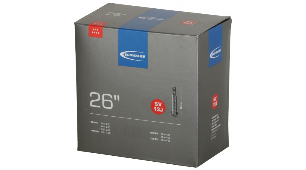 Камера велосипедная SCHWALBE SV13J 26", спорт. ниппель 40мм
