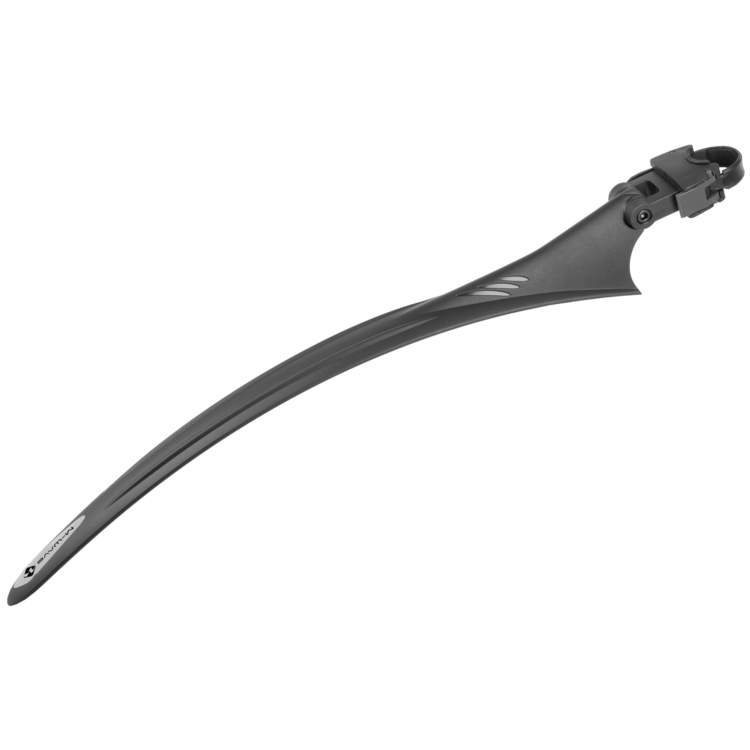 Крыло велосипедное M-WAVE MUD MAX QR.R SLIM CLIP-ON заднее, для 28", быстросъемное, на подседельный штырь 