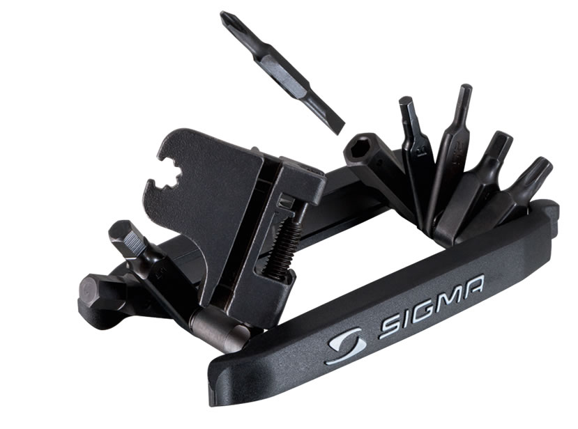 Набор шестигранников складной с выжимкой и монтировками POCKET TOOL MEDIUM 17 предметов SIGMA