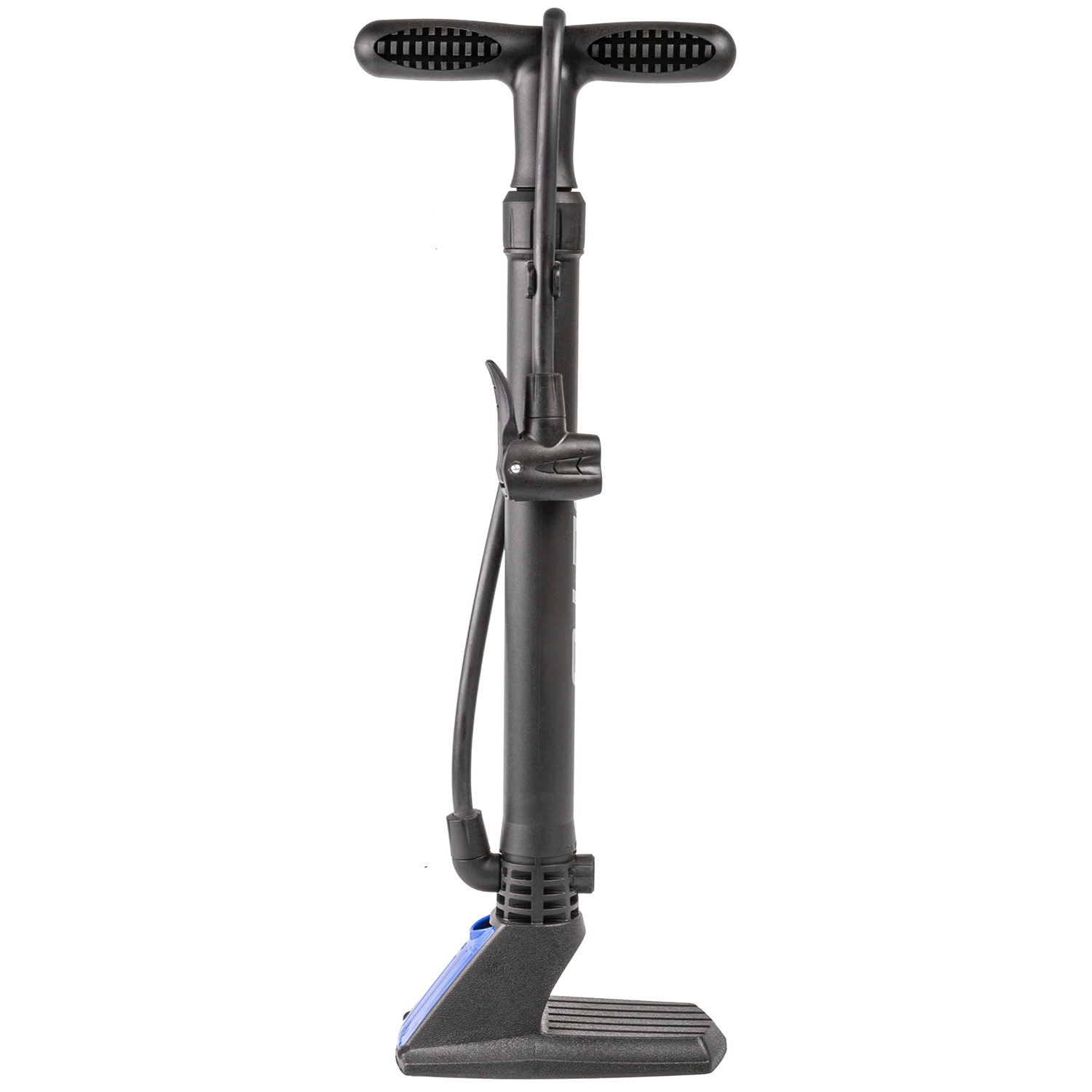 Насос велосипедный BETO 11/160 P напольный, пластик, универс. головка, до 160PSI