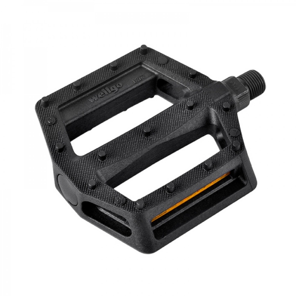Педали велосипедные WELLGO B267, платформ., пластиковые, широкие