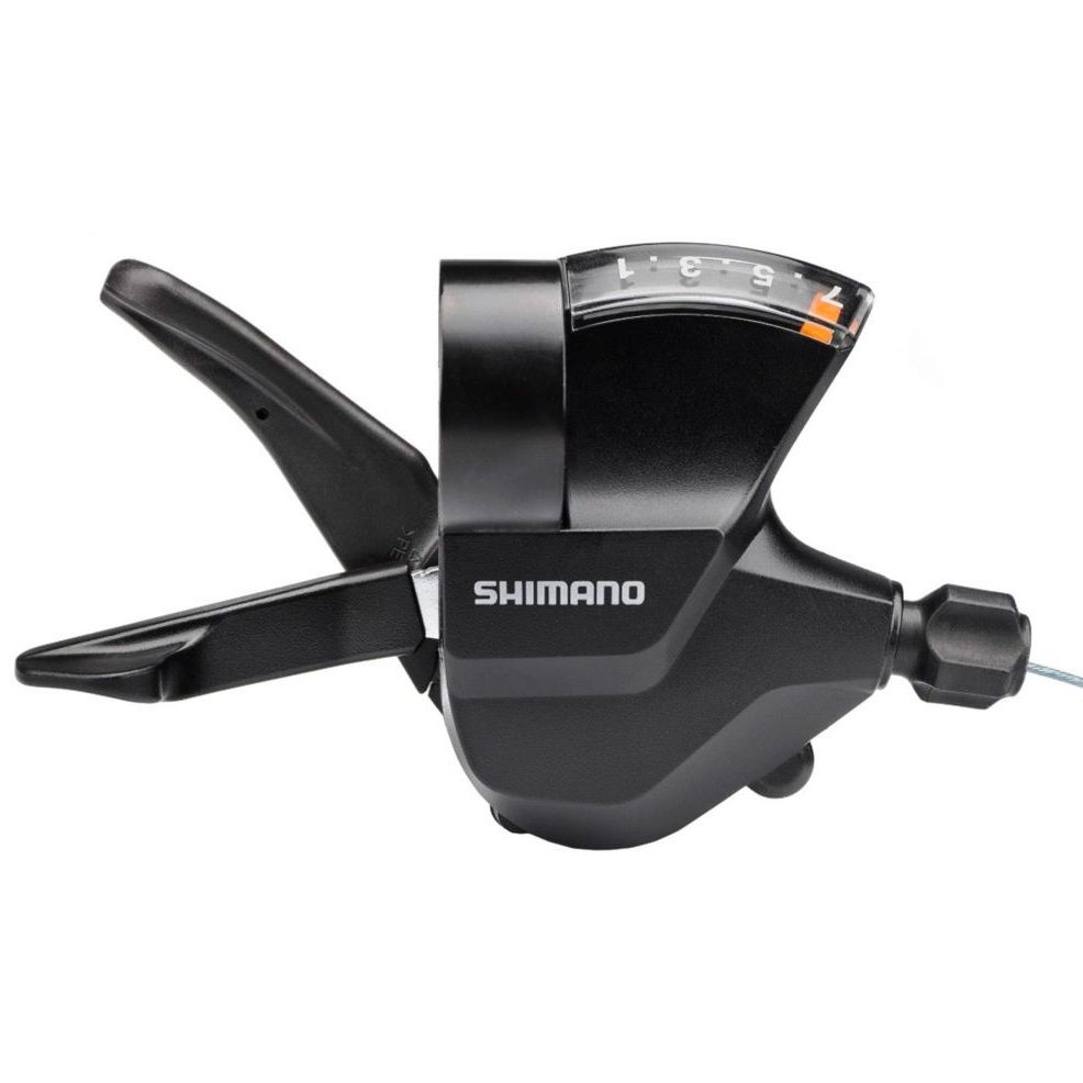 Переключатель ALTUS ESLM3157RA шифтер 7скор. правый, трос 2050см, черный SHIMANO