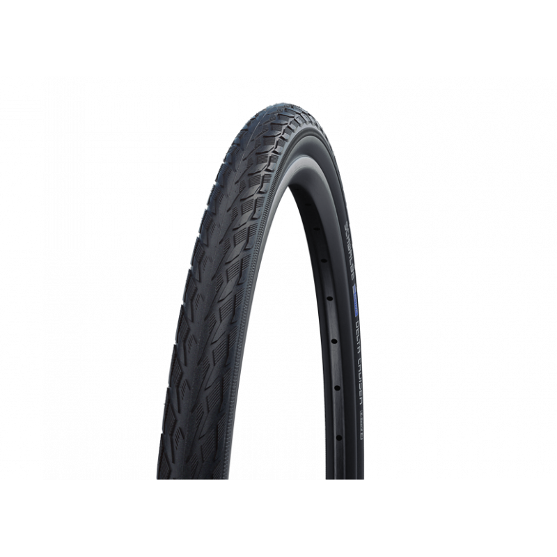Покрышка велосипедная SCHWALBE DELTA CRUISER PLUS 28x1,25/700x32C (32-622), 50EPI, городской протектор, антипрокол., светоотр.полоса
