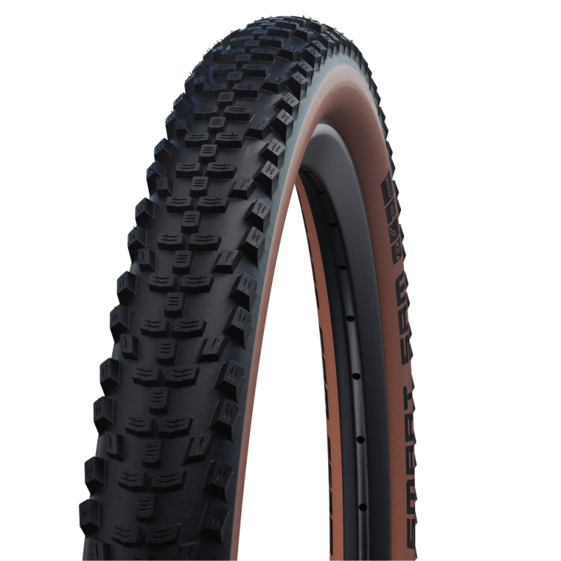 Покрышка велосипедная SCHWALBE SMART SAM 29x2,60 (65-622), 67EPI, грязевой протектор, антипрокол.