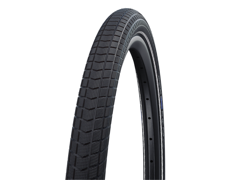 Покрышка велосипедная SCHWALBE BIG BEN PLUS 26x2,15 (55-559), 67EPI, городской протектор, антипрокол., светоотр.