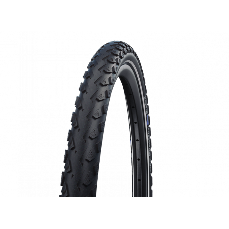 Покрышка велосипедная SCHWALBE LAND CRUISER PLUS 26x1,75 (47-559), 50EPI, городской протектор, антипрокол., светоотр.