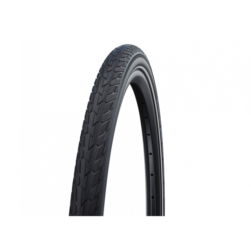 Покрышка велосипедная SCHWALBE ROAD CRUISER 27,5x1,40 (37-584), 50EPI, городской протектор, антипрокол., светоотр.
