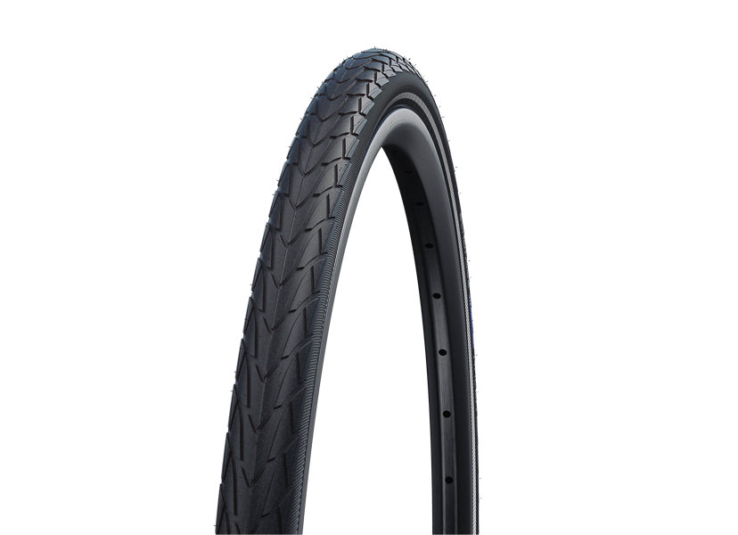 Покрышка велосипедная SCHWALBE MARATHON RACER 28x1,35/700x35C (35-622), 67EPI, городской протектор, антипрокол., светоотр.