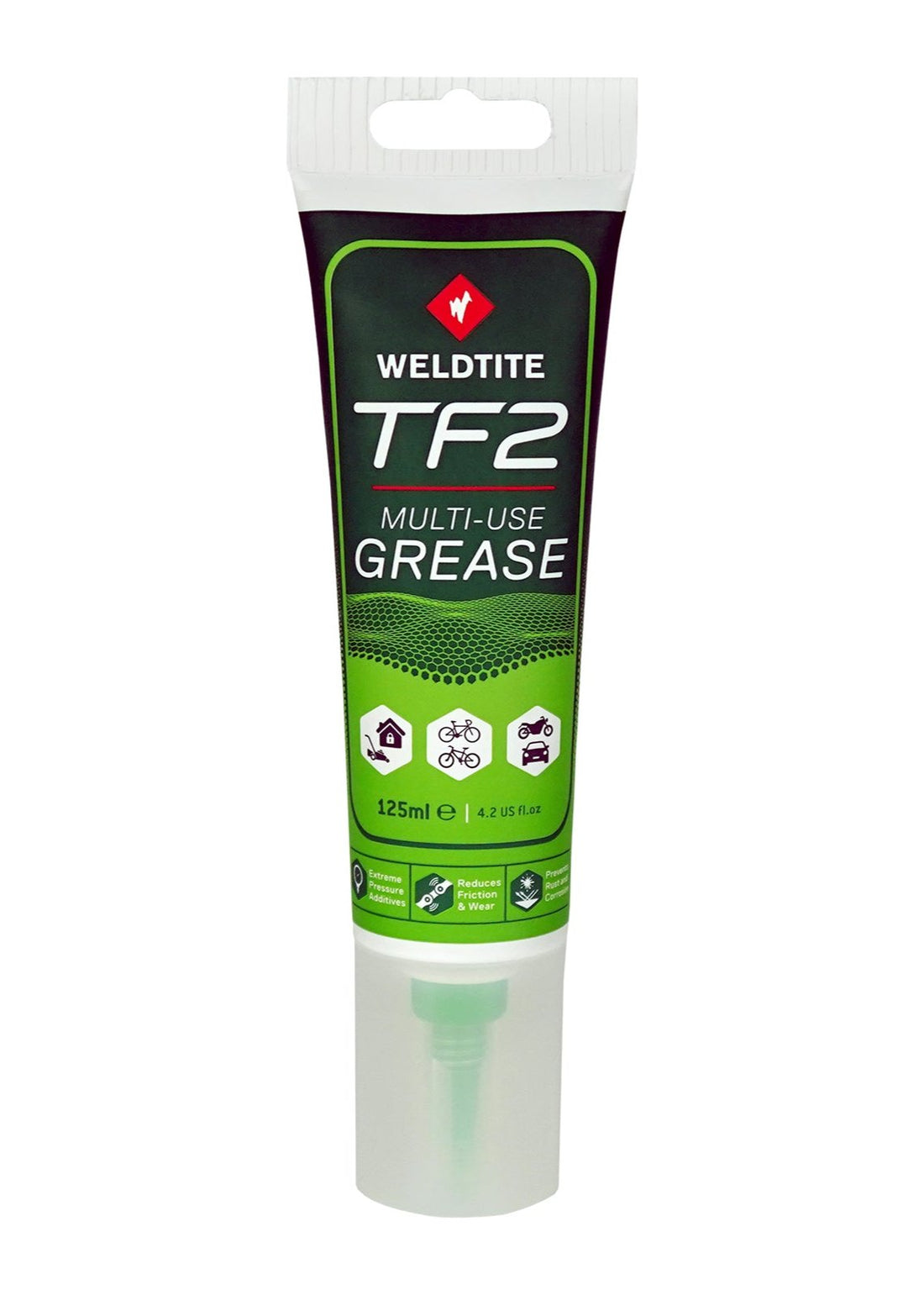 Смазка универсальная WELDTITE TF2 BIKE GREASE, 125мл.