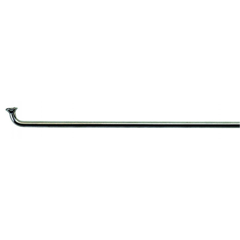 Спица CNSPOKE STD14C 18", 2,0*184мм., серебр. оцинк. сталь с оцинк. ниппелем 