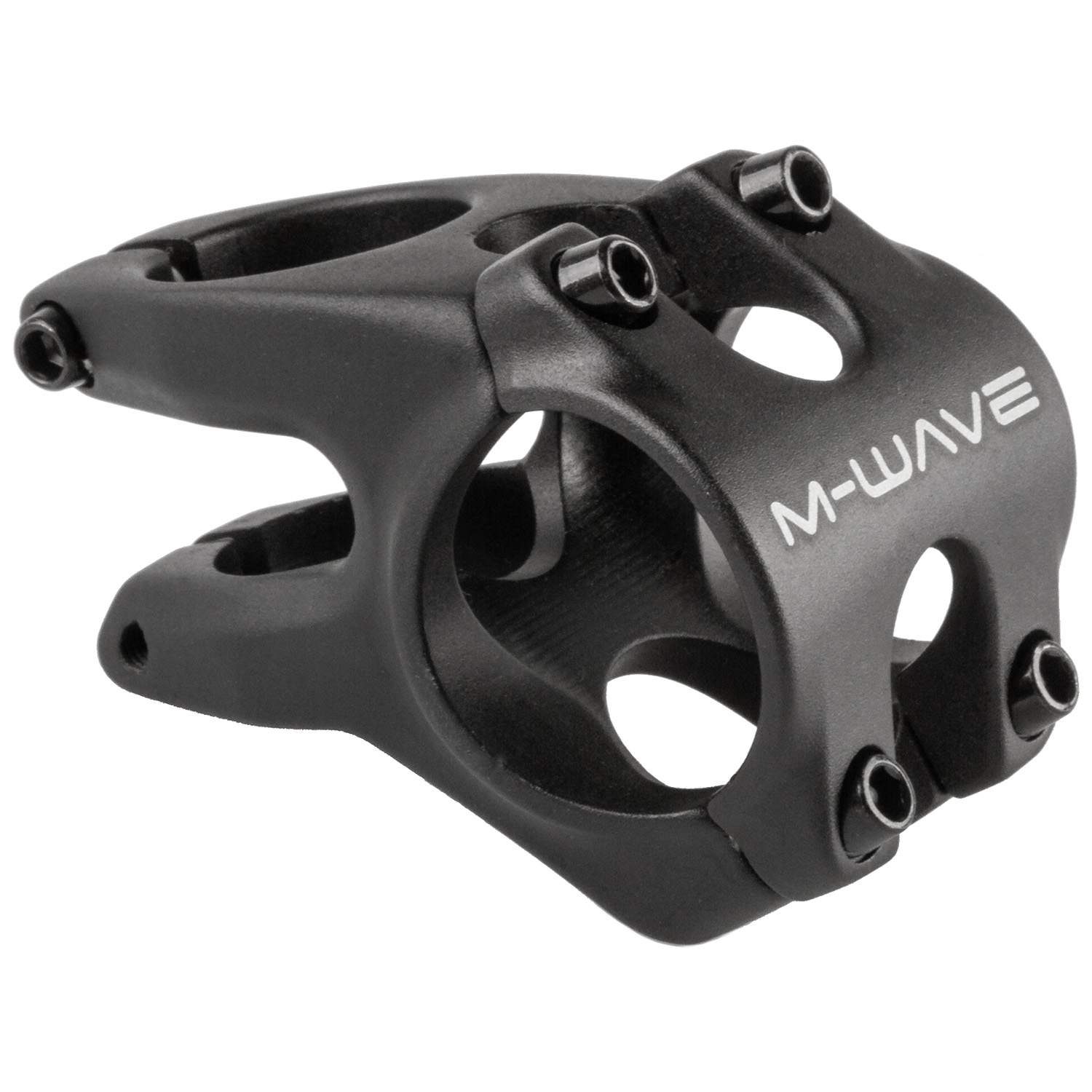 Вынос руля M-WAVE внешний, нерегул., 1 1/8", 40 мм./-12', для руля 35мм., алюмин., черный