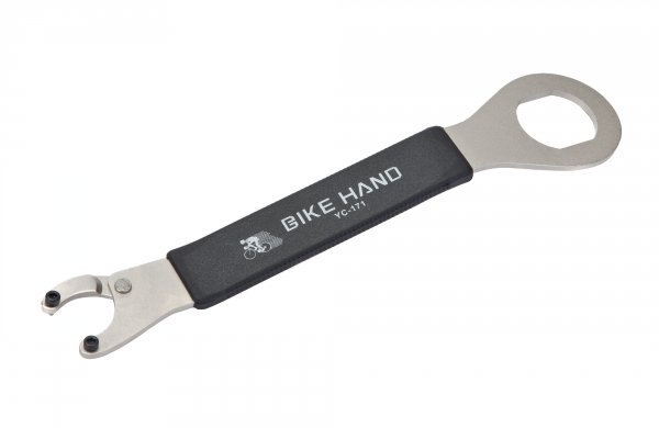Съемник каретки YC-171 под два штифта 36 мм, с прорезининой рукояткой BIKEHAND
