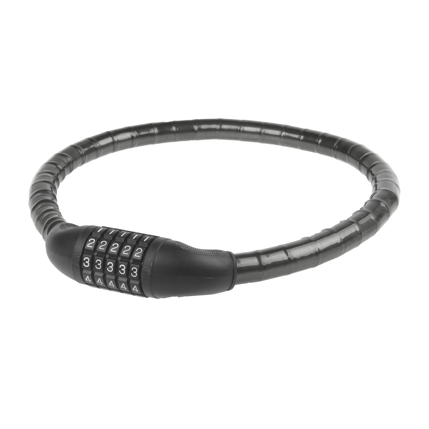 Замок велосипедный M-WAVE HD 18.8 тросовый, 18х800мм